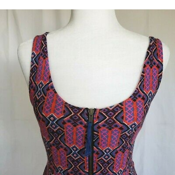 Anthropologie Maeve Amapola Tribal Print Dress - Picture 6 of 7